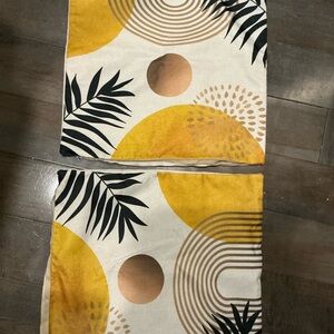 Boho 18x18 abstract pillow covers